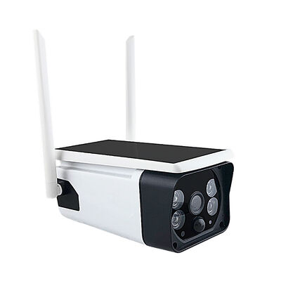 High Security Camera H.265 IP67 Waterproof Two-way Audio NIGHT VISION Waterproof Wifi Tuya Solar Camera