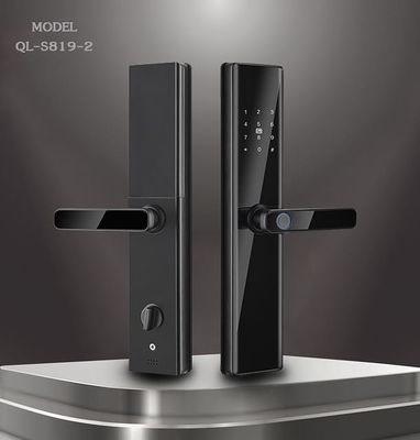Black Smart Life Chiusura porta con impronte digitali per Tuya Wifi TTlock App