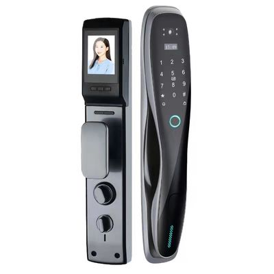 Qleung S928MAX Fully Automatic Usmart Go Wifi Remote Control Doorlock Password Impronta digitale biometrica Smart Door Lock