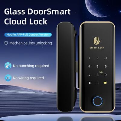 Qleung G11s Smart Tuya Chiusura porta di vetro ufficio sicuro casa facile da installare