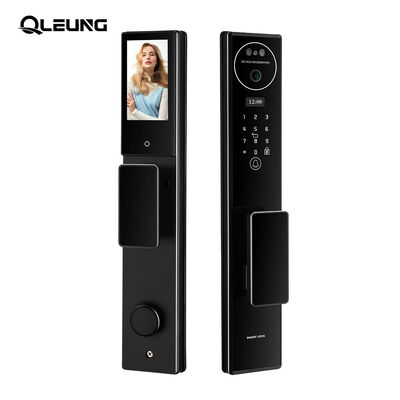 Serratura Intelligente Completamente Automatica Qleung S555 con Videochiamata Attiva tramite App Tuya Smart Home