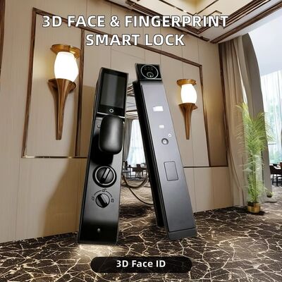 S940MAX Tuya Smart Door Lock con riconoscimento facciale 3D, display LCD a impronta palmare e telecamera HD