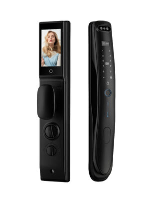 Riconoscimento facciale 3D Impronte del palmo Impronte digitali Serrature Tuya Active Video Calling Password IC Card Wifi Smart Door Lock